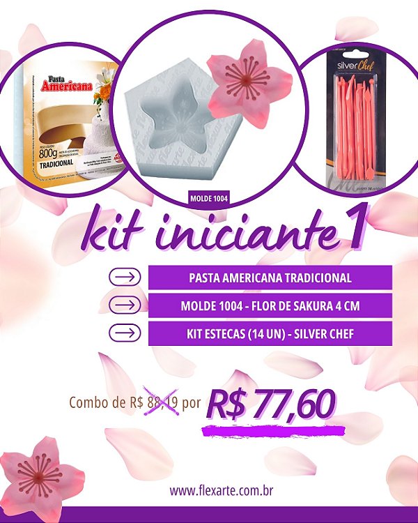 Kit Iniciante 1 (Pasta Tradic + 1004 + Kit Estecas 14 unids)