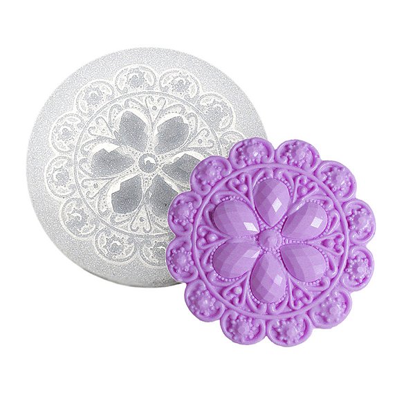 Molde de  Silicone 051 - Medalhão de Jóias