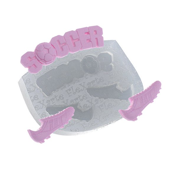 Molde de  Silicone 070 - Chuteiras + Soccer