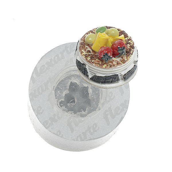 Molde de  Silicone 104 - Tortinha de Frutas
