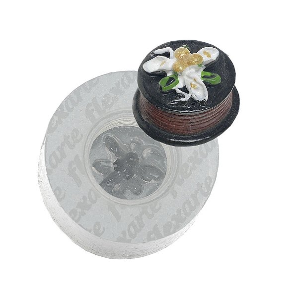 Molde de  Silicone 105 - Bolinho de Chocolate