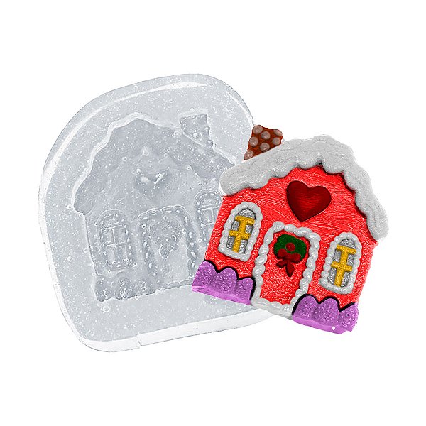 Molde de  Silicone 132 - Casinha de Doces