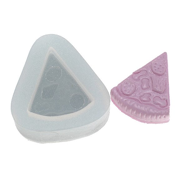 Molde de  Silicone 268 - Fatia de Pizza
