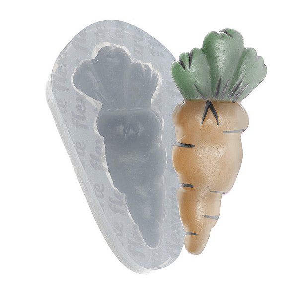 Molde de  Silicone 277 - Cenoura Grande 1