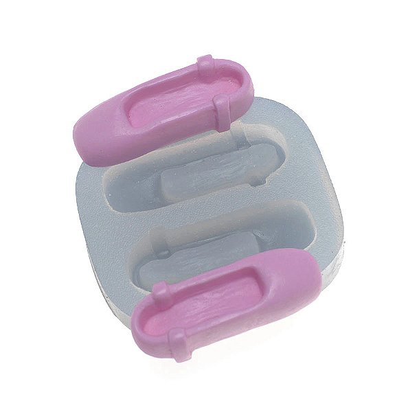 Molde de  Silicone 327 - Sapatilhas Grande
