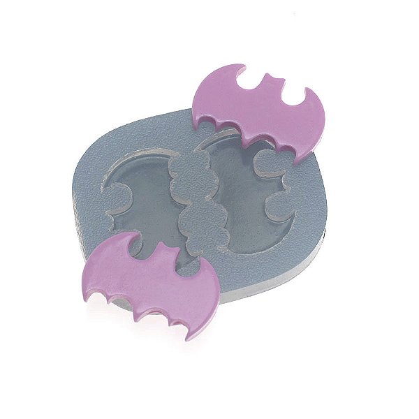 Molde de  Silicone 343 - Dupla de Morcegos