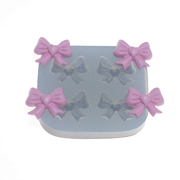 Molde de  Silicone 370 - Quarteto de Lacinhos 1