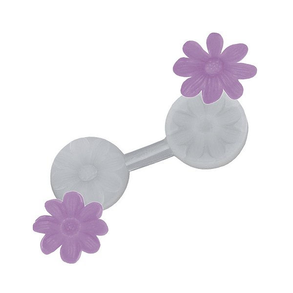 Molde de  Silicone 412 - Marcador de Pétala RD -  Kayden