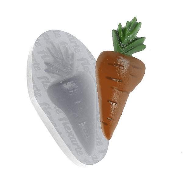 Molde de  Silicone 442 - Cenoura Spiller Média