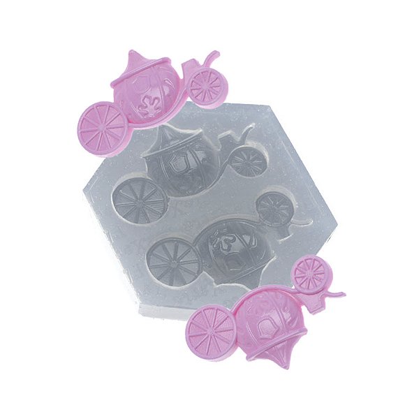 Molde de  Silicone 455 - Carruagens Pequenas