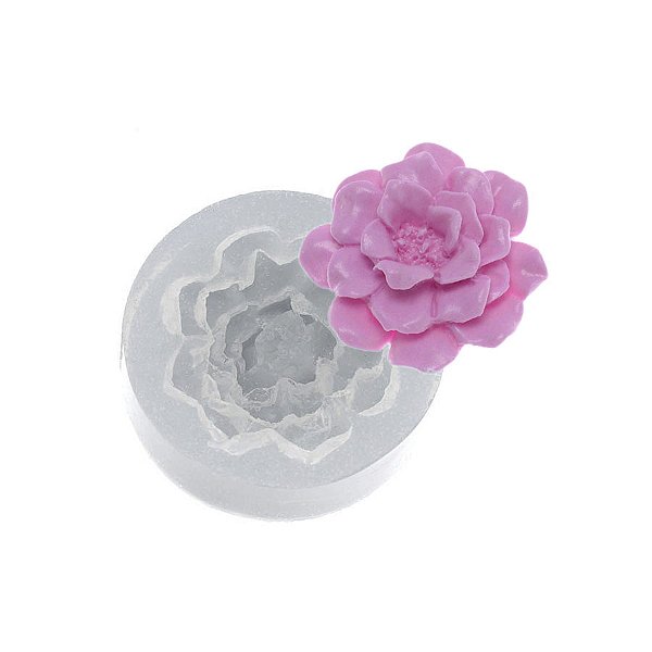 Molde de  Silicone 472 - Flor Christy