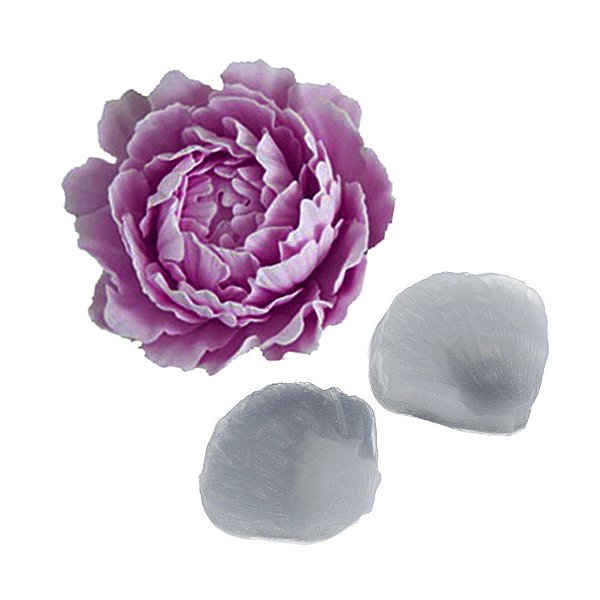 Molde de  Silicone 502 - Marcador de Rosa Steele