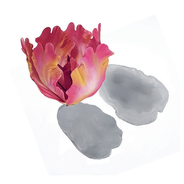 Molde de  Silicone 506 - Marcador de Tulipa Crespa