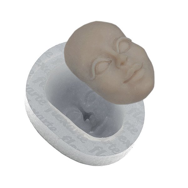Molde de  Silicone 589 - Rosto Feminino RZ I