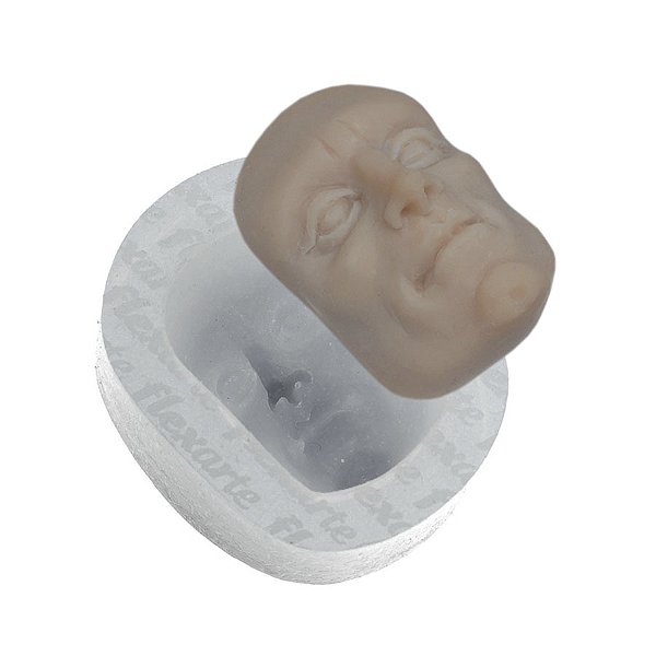 Molde de  Silicone 591 - Rosto Masculino RZ I