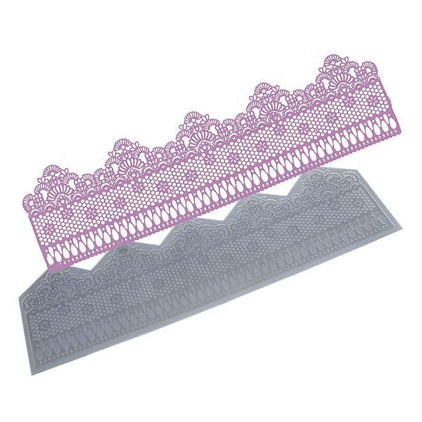 Molde de  Silicone 679 - Renda Shyla Castle