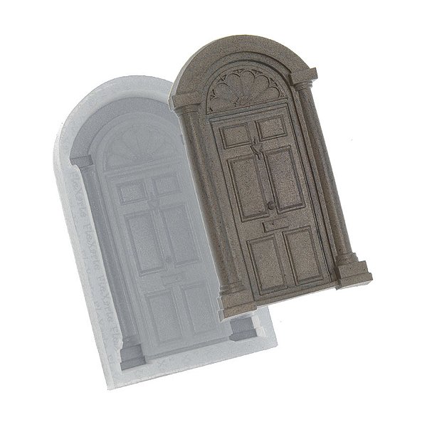 Molde de  Silicone 709  Porta Colonial Grande 11 cm FLEXARTE