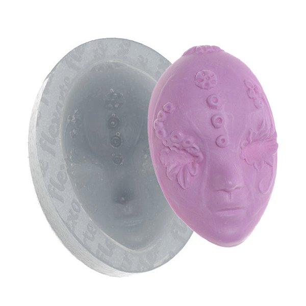 Molde de  Silicone 725 - Máscara de Carnaval Holly