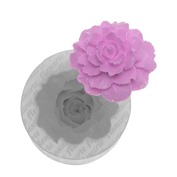 Molde de  Silicone 832 - Flor Melusine Alta