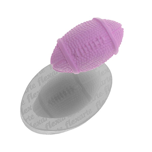 Molde de  Silicone 863 - Bola de Futebol Americano 5cm