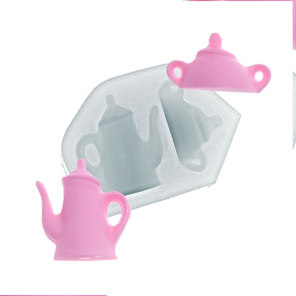 Molde de  Silicone 896 - Bule Médio 3,5cm