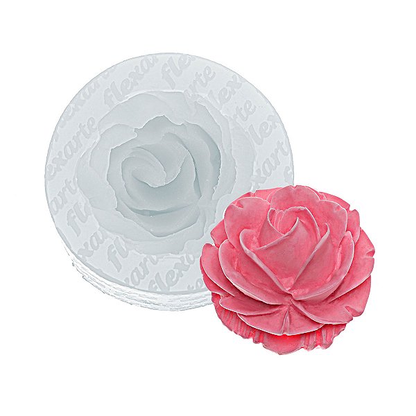 Molde de  Silicone 940 - Flor Millicent Média