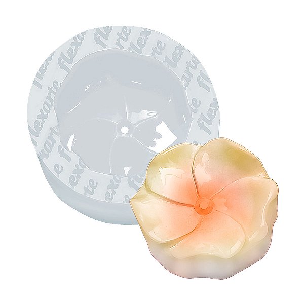 Molde de Silicone 1010 - Flor do Campo Latoya 3,5cm flexarte