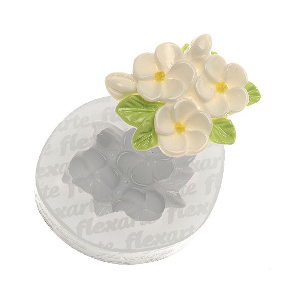 Molde de Silicone 1028 - Arranjo Florzinhas Bessie - 3,7cm