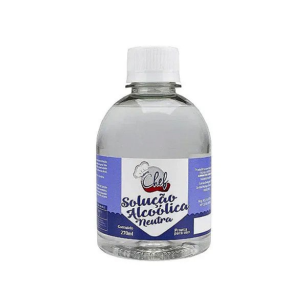 Solução Alcoólica Neutra 270ml Iceberg - Flexarte