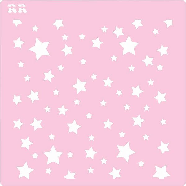 Stencil Biscoito Estrela 1