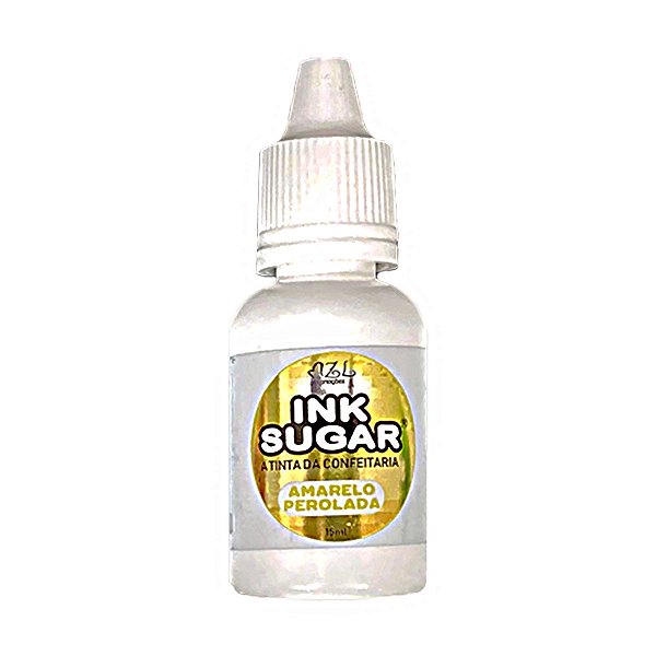 Tinta Ink Sugar - Amarela Perolado - 15ml