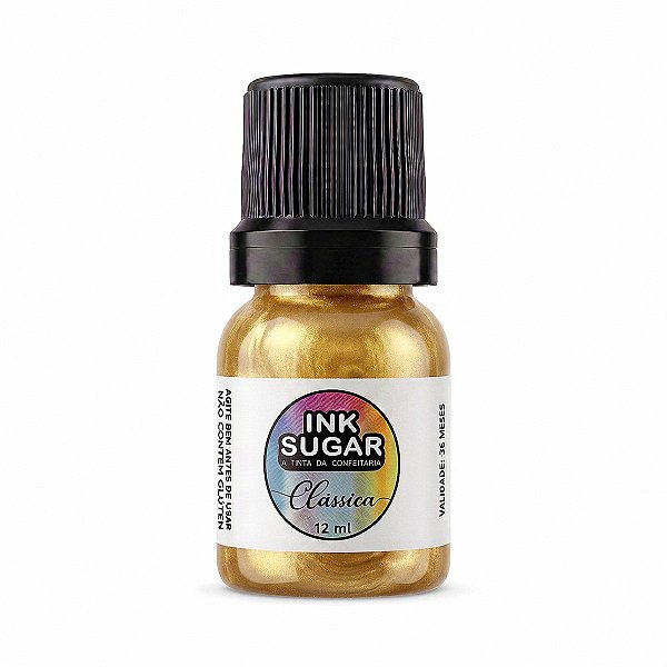 Tinta Ink Sugar - Dourada - 12ml - Flexarte