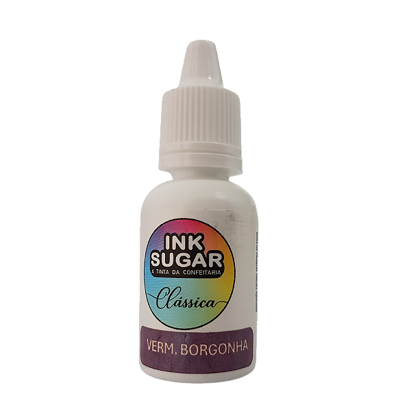 Tinta Ink Sugar - Vermelho Borgonha - 15ml - Flexarte
