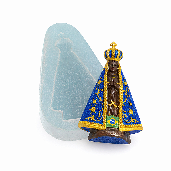 Molde De Silicone 423 - N.s. Aparecida Peq. - Batizado