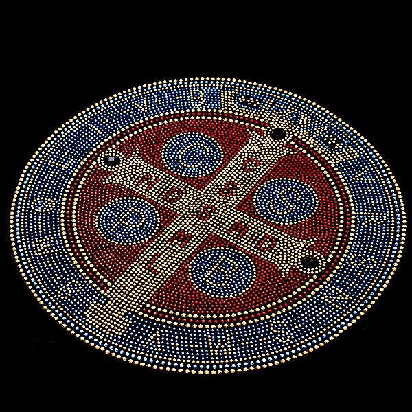 Baby Look Feminina Medalha de São Bento Colorida – Camiseta Premium Algodão com Brilho