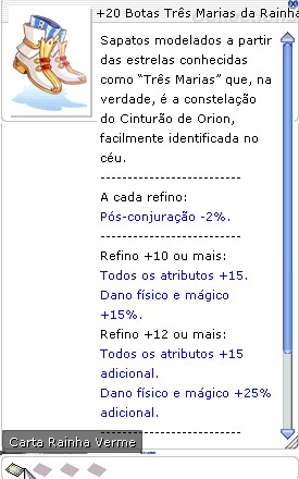 +20 Botas Três Marias da Rainha