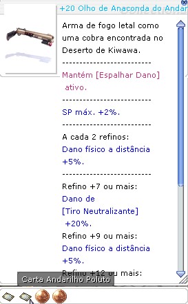 +20 Olho de Anaconda do Andarilho