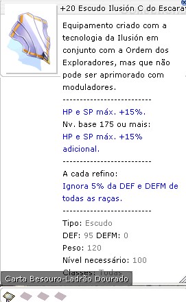 +20 Escudo Ilusión C do Escaravelho GTB