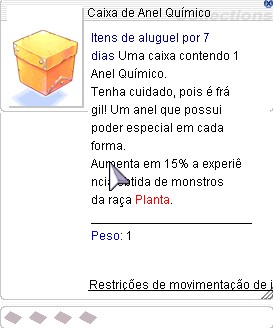 Caixa de Anel Químico