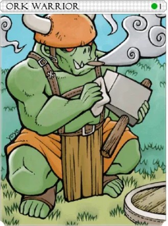 Carta Guerreiro Orc
