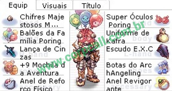 Set Completo Guardião Real UP