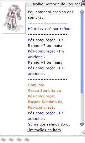 +9 Malha Sombria da Pós-conjuração