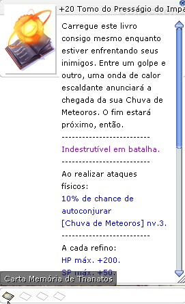 +20 Tomo do Presságio do Impacto