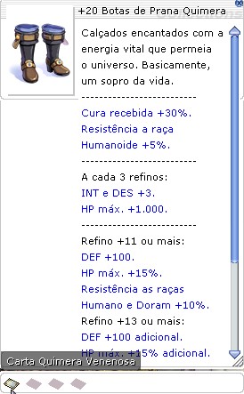 +20 Botas de Prana Quimera