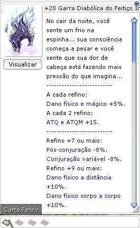 +20 Garra Diabólica do Feitiço