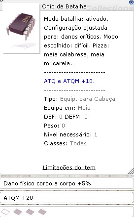 Chip de Batalha (1) Diversos encantamento