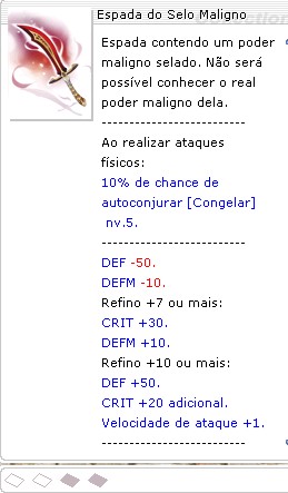 Espada do Selo Maligno (2)