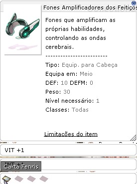 Fones Amplificadores dos Feitiços