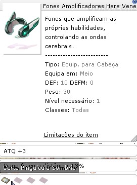 Fones Amplificadores Hera Venenosa