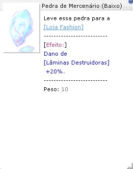 Pedra de Mercenário (Baixo)